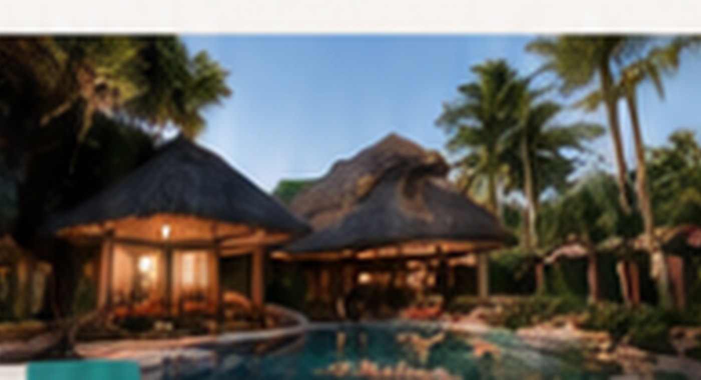 Tropical resort and destination